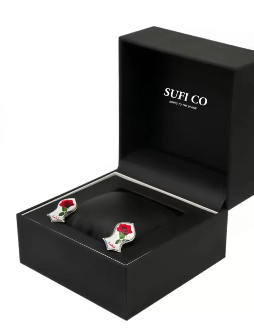 Sufi Co - The Red Rose | Premium Prophetic Sandal Nalayn Shareef Pin / Badge (Set) - il fullxfull.4535216753 nhmo scaled - SufiCo