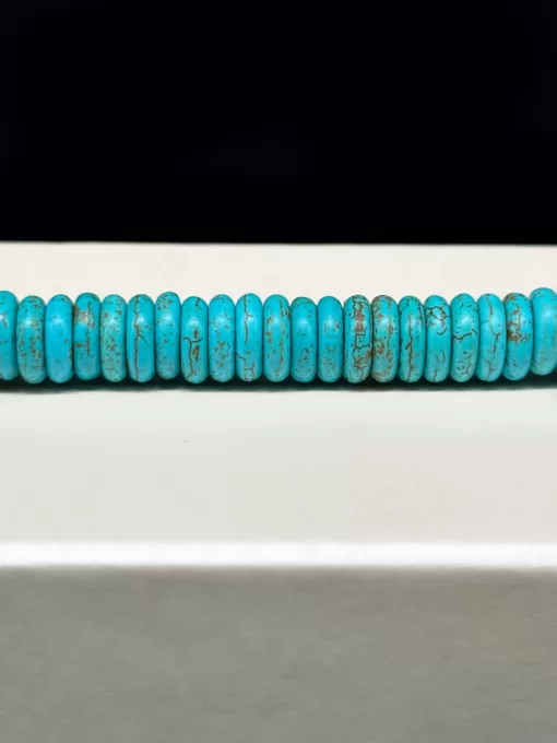 SufiCo | 50 beads Egyptian Fayrouz Feroza Turquoise DIY Jewellery, Bracelet, Necklace Making Organic Handmade Beads For Embroidery & Crafts - il fullxfull.4566218474 ksx3 1 scaled - SufiCo