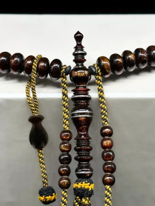 SufiCo - Premium Gold Yusr Sufi Dervish Tijani Tasbih Prayer Beads - il fullxfull.4596436774 6efm scaled - SufiCo