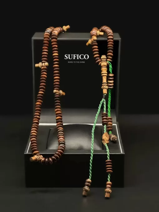 SufiCo | Premium Grade A Fragrant Oud Agarwood Sufi Dervish Naqshbandi 200 Mevlana Rumi Model Tasbih Prayer Beads - il fullxfull.4611814689 6s3i scaled - SufiCo