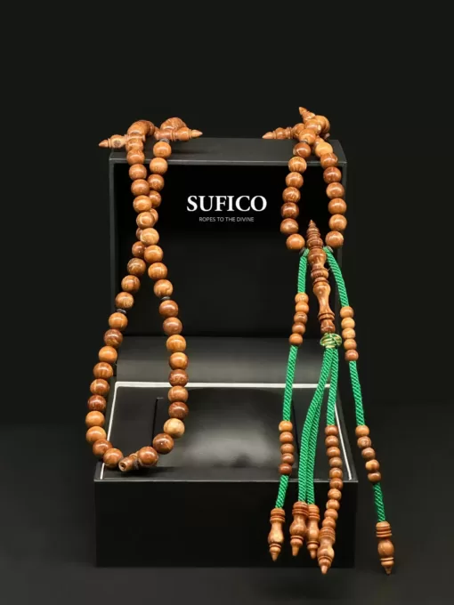 SufiCo | Pure Kuka Coquilla Nut Sufi Dervish Tijani Tasbih Prayer Beads Necklace - il fullxfull.4618898151 dthr scaled - SufiCo