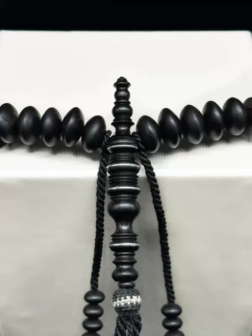 SufiCo | Limited Edition Large Ebony Sufi Dervish Tijani Tasbih Prayer Beads Necklace - il fullxfull.4621602660 68pg scaled - SufiCo