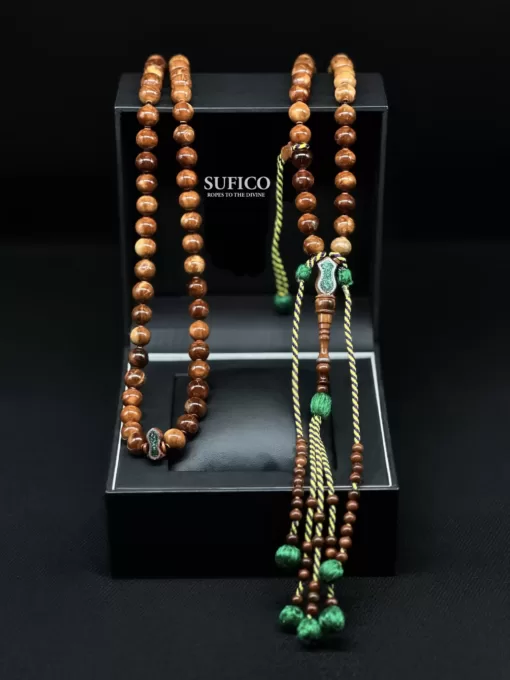 SufiCo - Limited Edition Rare Handmade Pure Kuka Coquilla Nut Sufi Dervish Tijani Tasbih Muslim Prayer Beads Ramadan Eid Gift Special - il fullxfull.4751670542 4r0a scaled - SufiCo