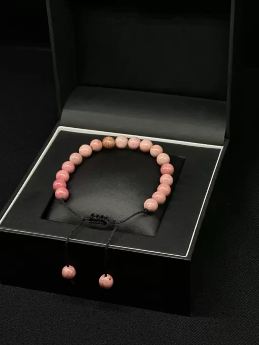 SufiCo - Premium Rhodochrosite Adjustable Tasbih Bracelet - il fullxfull.4773093938 k35b scaled - SufiCo