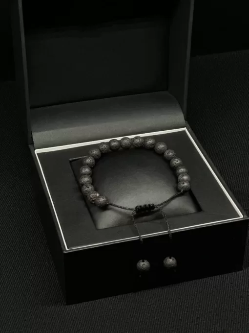 SufiCo - Premium Black Lavastone Adjustable Tasbih Bracelet - il fullxfull.4773533974 13ce scaled - SufiCo