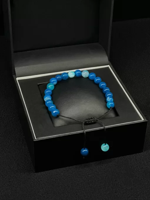 SufiCo - Premium Blue Agate Adjustable Tasbih Bracelet - il fullxfull.4821682959 t5wi scaled - SufiCo