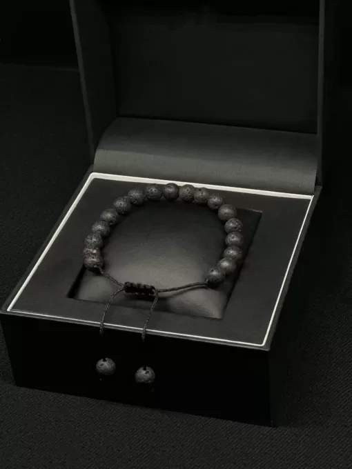 SufiCo - Premium Black Lavastone Adjustable Tasbih Bracelet - il fullxfull.4821804677 i3cb scaled - SufiCo