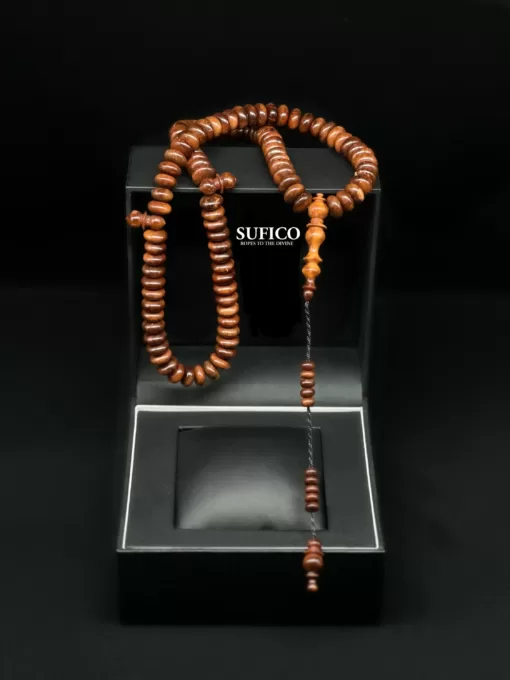 SufiCo - Pure Premium Kuka Coquilla Nut Adjustable Sufi Dervish Handmade Wooden Tasbih Prayer Beads Misbaha - il fullxfull.4821906928 45x5 scaled - SufiCo