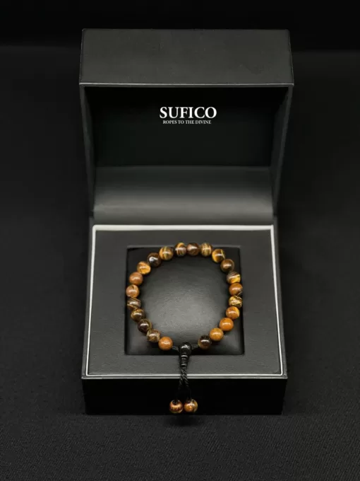 SufiCo - Premium Tiger Eye Adjustable Tasbih Bracelet - il fullxfull.4827105325 b97c scaled - SufiCo