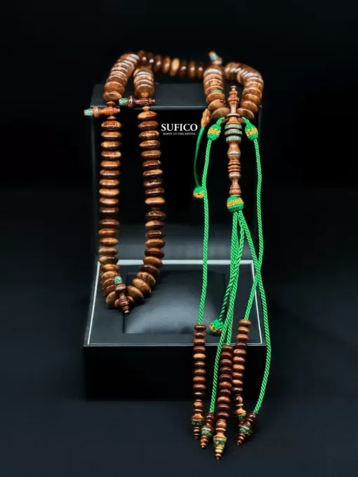 Limited Edition Large Premium Adjustable Kuka Coquilla Nut Tijani Tasbih Prayer Beads With Sandala Nalayn Shareef - il fullxfull.4834968779 yeo6 scaled - SufiCo