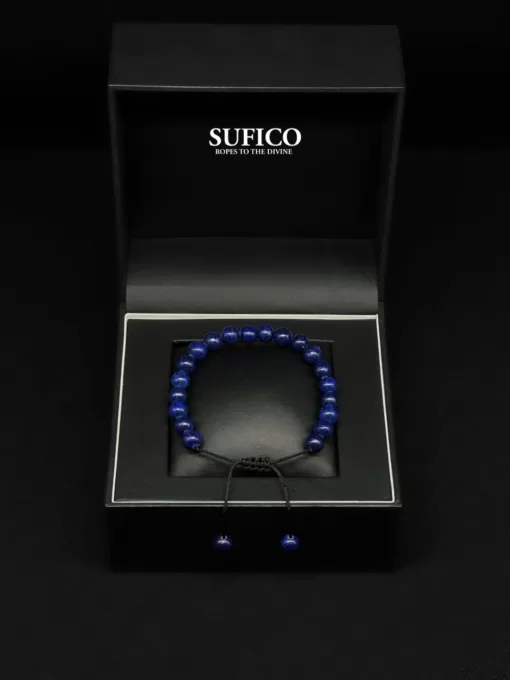 Premium Lapis Lazuli Adjustable Tasbih Bracelet - lapis lazuli jpg - SufiCo