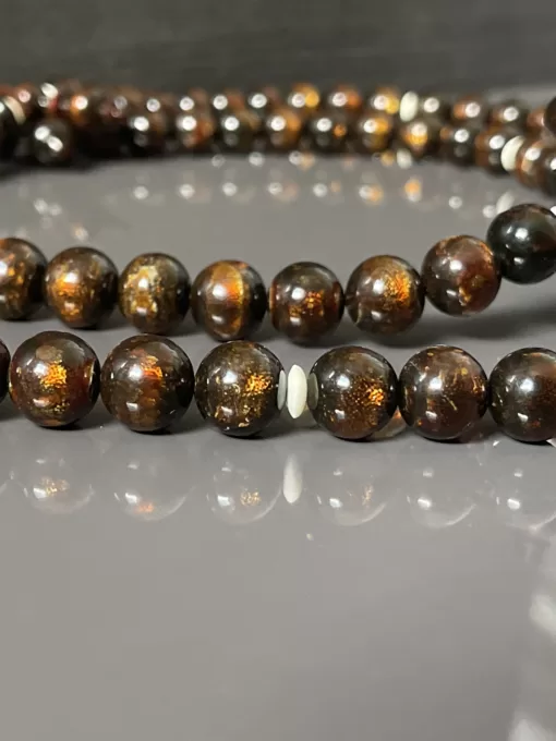 New - Golden Coral Yusr Tasbih Prayer Beads Tijani Tasbih - 9A13872E 380E 4623 9D30 A121D89B7BE3 scaled - SufiCo