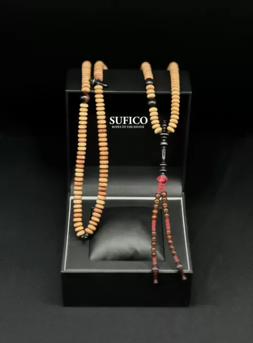 New - Wooden Tasbih Sandalwood Grade A Handmade Naqshbandi Sufi Tasbih Prayer Beads - B1BB9F72 9F5B 40B5 888B 49080DE16B75 scaled - SufiCo