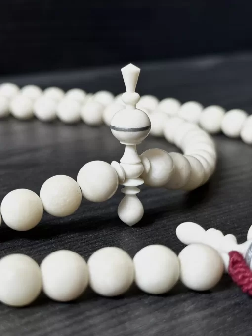 New - Cow Bone Tasbih Tijani Sufi Prayer Beads - C3475C80 E808 4BC4 B025 F27F551BFC6B scaled - SufiCo