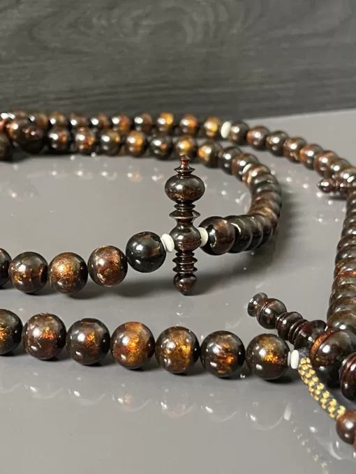 New - Golden Coral Yusr Tasbih Prayer Beads Tijani Tasbih - CE92CBE0 7E1C 44E7 8975 FC690CC11808 scaled - SufiCo