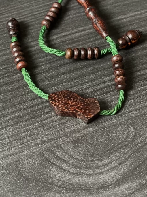 The Heart Of Santigi Wood Handmade Wooden Tasbih Shadhili - 18618B1E 0F9D 4432 9DDC 6D7D6C9E2BE6 scaled - SufiCo