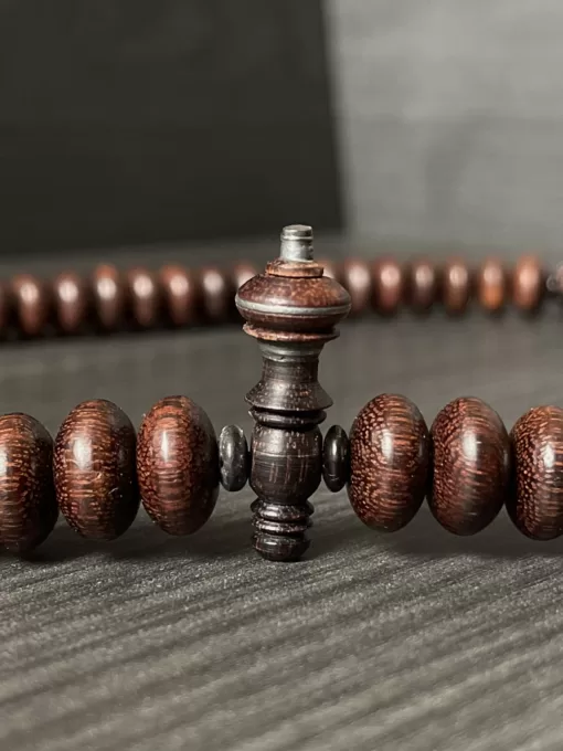 Limited Edition Pure Tamarind Wood Handmade Tijani Tasbih Prayer Beads - 1BF064FD CCAC 4DD2 8DA6 8BF466948737 scaled - SufiCo