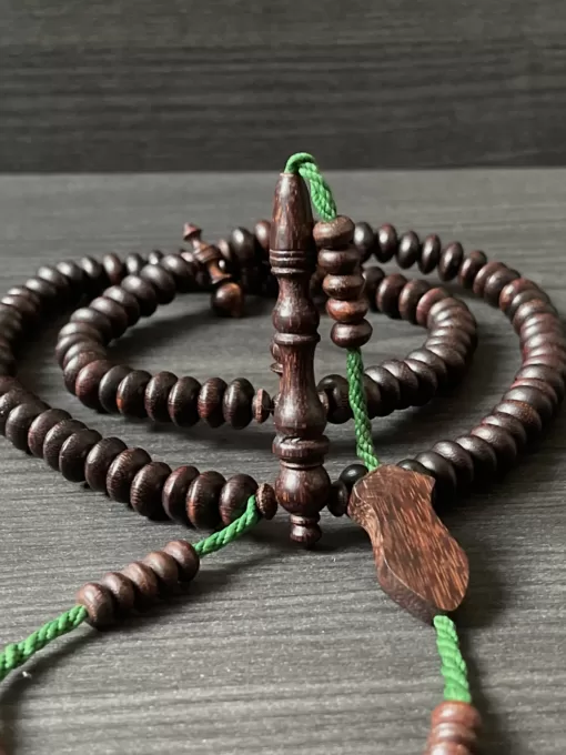 The Heart Of Santigi Wood Handmade Wooden Tasbih Shadhili - 1E938A6E 882D 4853 9017 6CC507286D61 scaled - SufiCo