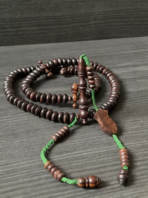 The Heart Of Santigi Wood Handmade Wooden Tasbih Shadhili - 3B8365F2 5C6E 44E2 9899 BBDF07804D48 scaled - SufiCo