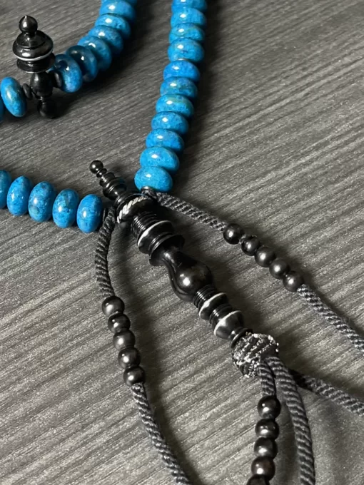 Premium Blue Coral Marjan Sufi Dervish Tijani Tasbih - 3BE4F56B CD63 4D82 80F8 BCBCF8675BC8 scaled - SufiCo