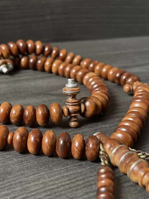 Limited Edition Pure Kuka Coquilla Nut Tijani Tasbih Wooden Prayer Beads - 6957F4FD E7C0 40B2 9ADE DB99C38E315F scaled - SufiCo