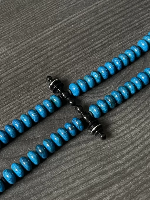 Premium Blue Coral Marjan Sufi Dervish Tijani Tasbih - 7775A4D1 BD3E 4D0E BCF6 D27DD274E940 scaled - SufiCo