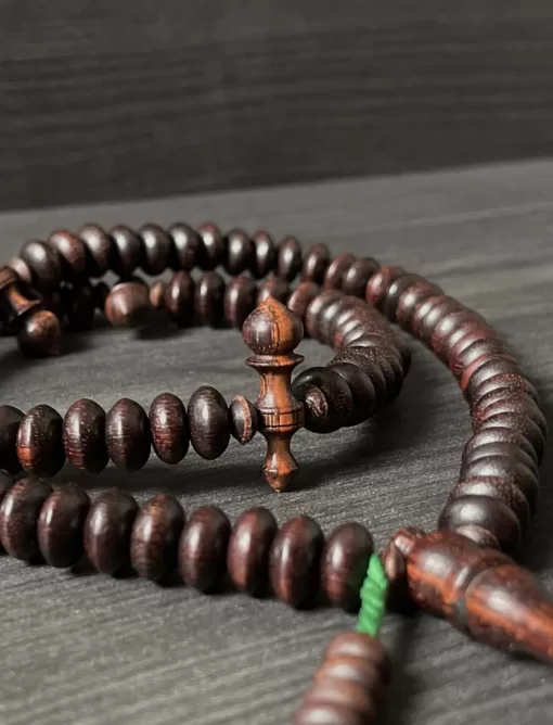 The Heart Of Santigi Wood Handmade Wooden Tasbih Shadhili - 984B854B 426C 4060 A832 16DF4DCA7F81 scaled - SufiCo