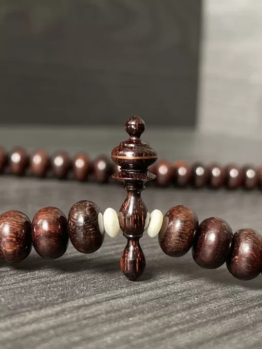 Premium Pure Tamarind Wood Shadhili Tasbih Prayer Beads Handmade - B77106B7 798C 4632 BD42 80B230817FD0 scaled - SufiCo