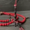 Premium Red Coral Marjan & Tiger Ebony Sufi Tijani Tasbih - BABC8B2C ACFB 461A 9BC6 C10F7F85C7E4 - SufiCo