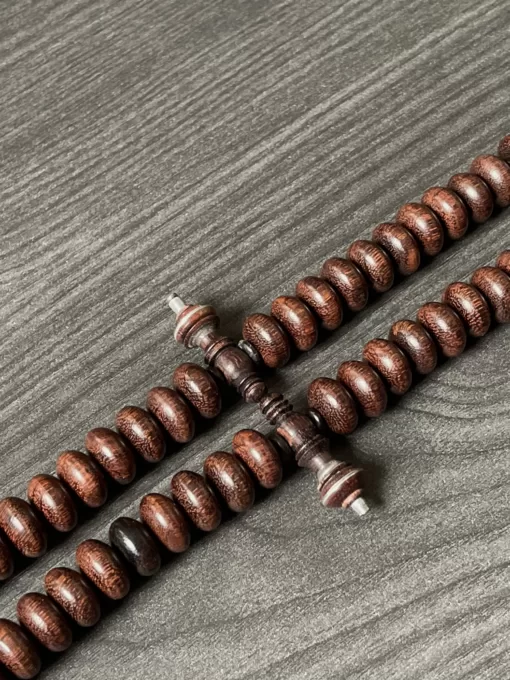 Limited Edition Pure Tamarind Wood Handmade Tijani Tasbih Prayer Beads - C5B67D27 6F98 4757 AE90 A7E679FF9ED2 scaled - SufiCo