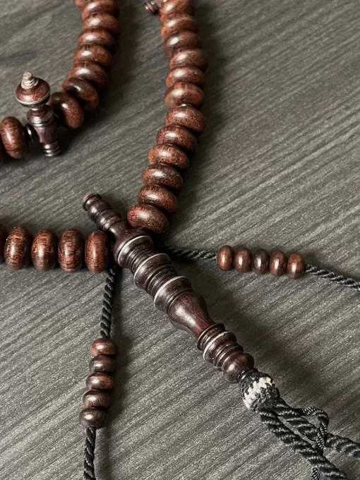 Limited Edition Pure Tamarind Wood Handmade Tijani Tasbih Prayer Beads - D4ED4B1F C61F 41C5 A0D7 97BD3ED4269A scaled - SufiCo