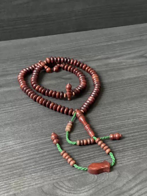 Pure Handmade Nagasari Dragonwood Shadhili Tasbih With Nalayn Shareef - FFA6A008 8D3C 41AE AD09 6DF14EBF3C17 scaled - SufiCo