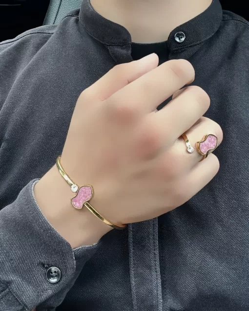 Premium - The Nalayn Bracelet & Adjustable Nalayn Ring Set With Rhodonite - 1A6AFE84 9F00 4339 B399 6763E5B73E2D jpeg - SufiCo