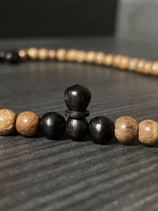 Oud Agarwood & Ebony 99 Bead Ottoman Tasbih Prayer Beads - 4460D3F2 17B8 45F9 9821 4D3DDCF28269 scaled - SufiCo