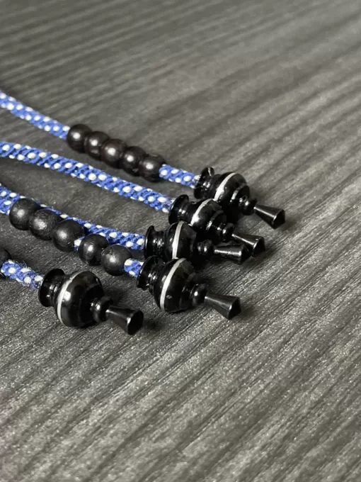 Blue Coral Marjan & Black Coral Marjan Tijani Tasbih Prayer Beads - 543BC28F FCD6 40A9 ABA2 135C2D19679B scaled - SufiCo