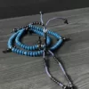 Blue Coral Marjan & Black Coral Marjan Tijani Tasbih Prayer Beads - 72B14B6F 6A37 4774 8821 8EFFA39A521A - SufiCo