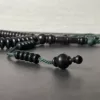 Pure African Blackwood Ebony Tasbih Shadhili Handmade Wooden Prayer Beads - 9D6590E6 E7AB 4626 A693 B90021BD68A8 - SufiCo