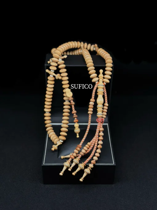 New - Kemuning Tasbih Tijani Prayer Beads Wooden With Prophetic Sandal Nalayn Shareef - C7A05083 43D0 4E52 B82F B36FC4C036D6 - SufiCo