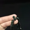 Green Yusr Tasbih Coral Sufi Naqshbandi Tasbih 200 Bead Tasbeeh With Prophetic Sandal Nalayn Shareef - IMG 8483 - SufiCo