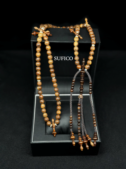 Limited Edition - Oud Tasbih Agarwood Handmade Tijani Tasbih Prayer Beads Necklace - 9757CBD4 B403 4153 91B4 A830116E8BC7 - SufiCo